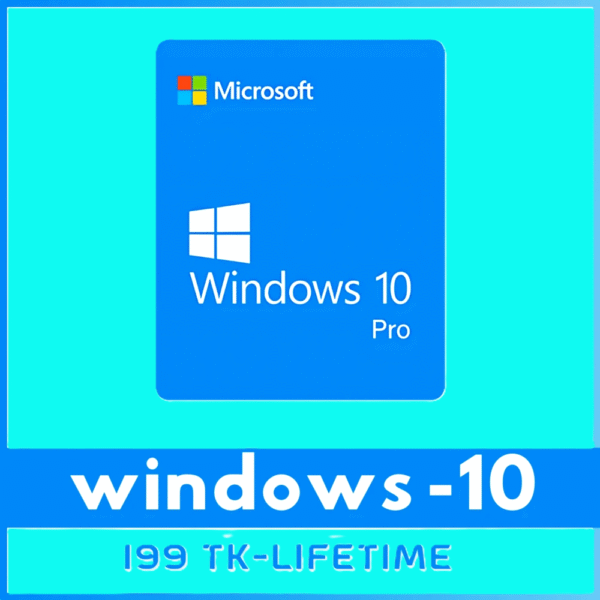 Windows 10 Pro – Pre-Activated With Digital Licnece